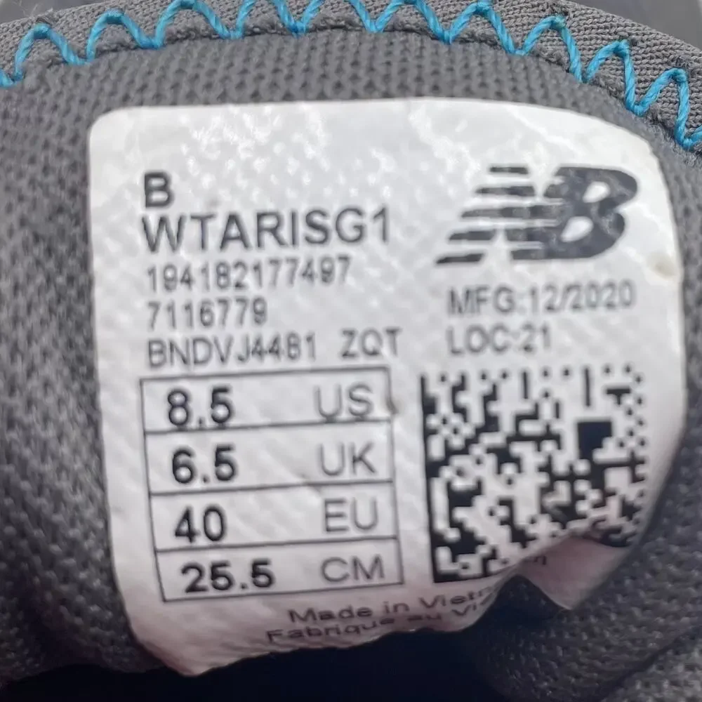 New Balance FF Arishi V1 Trail Running Shoes Athletic Gray Womens 8.5